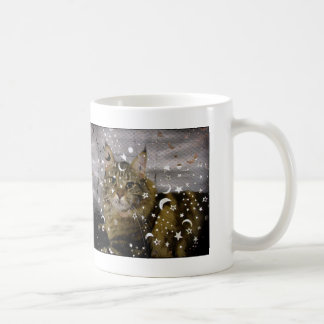 Halloween-Zauberer-Katze Kaffeetasse