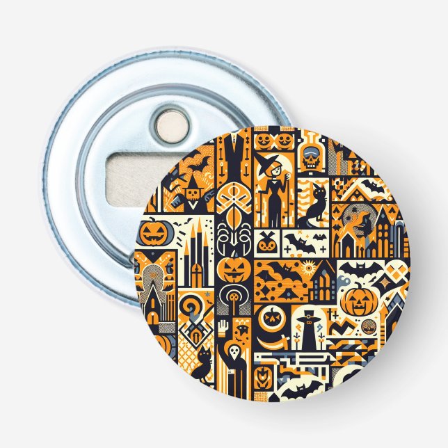 Halloween-Zeichen Flaschenöffner (Vorderseite)