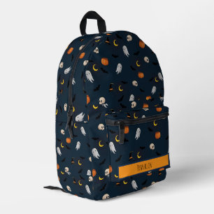 Halloween Zeichnend Individuelle Name Bedruckter Rucksack