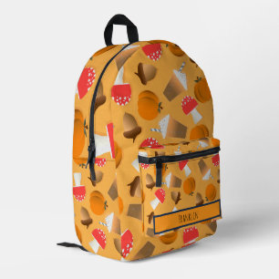 Halloween Zeichnend Individuelle Name Bedruckter Rucksack