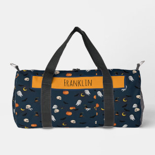 Halloween Zeichnend Individuelle Name Duffle Bag