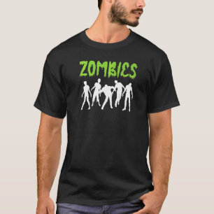 Halloween Zombie Bösewicht Killer Dämon Zombie Hor T-Shirt