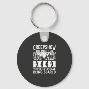 Halloween Zombie erschrocken Horror Vektor Design_ Schlüsselanhänger