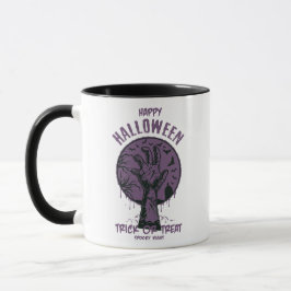 Halloween Zombie Hand Tasse - Trick oder Treat Spo