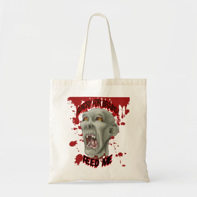 Halloween Zombie Head Tragetasche (Vorne)