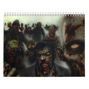 Halloween-Zombie-Kalender Kalender
