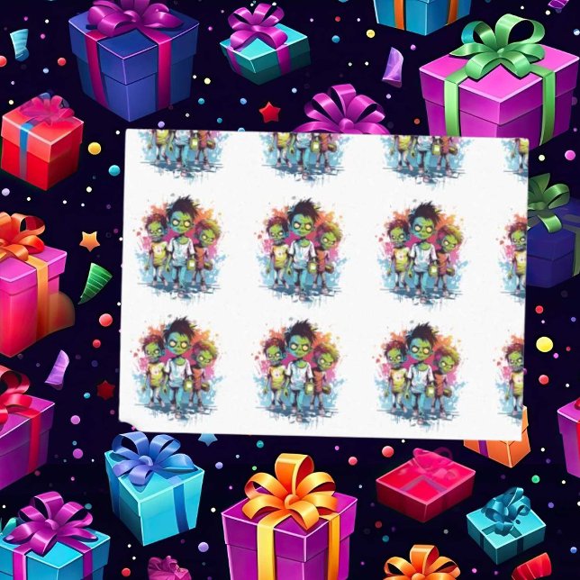 Halloween-Zombie-Kostümkinder Seidenpapier (Zombie Walkers,  Your birthday party won't be complete without an array of gruesome zombie props! )