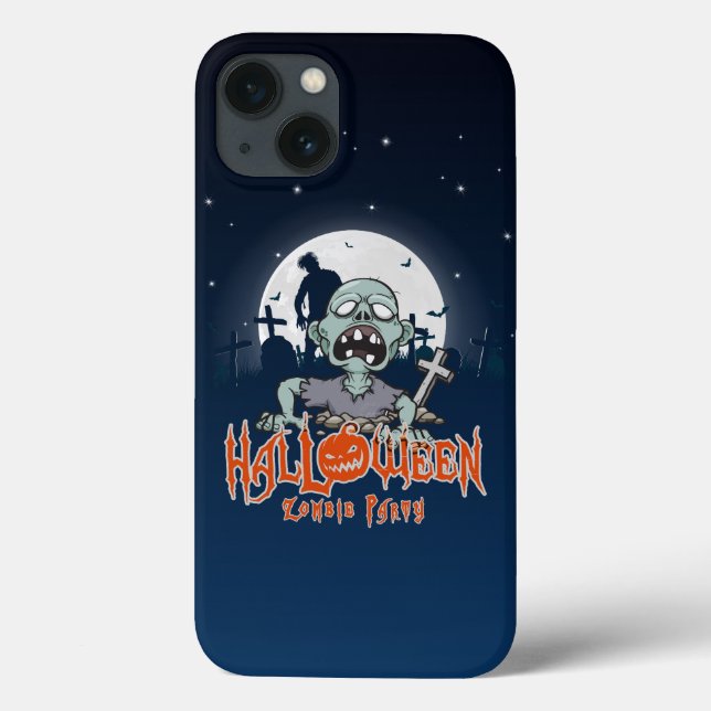 Halloween Zombie Party | Case-Mate iPhone Hülle (Rückseite)