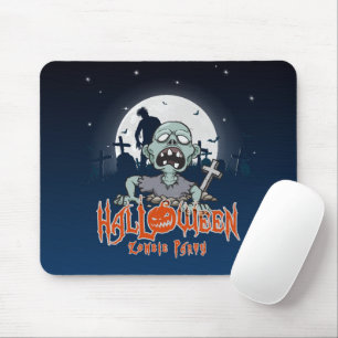 Halloween Zombie Party Mousepad