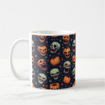 Halloween Zombie & Pumpkin