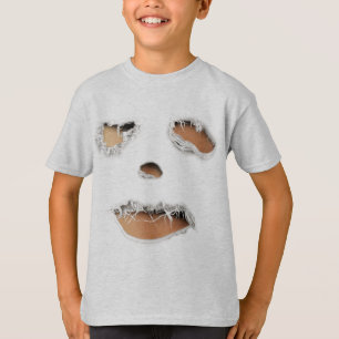 Halloween Zombie Torn Bekleidung T-Shirt