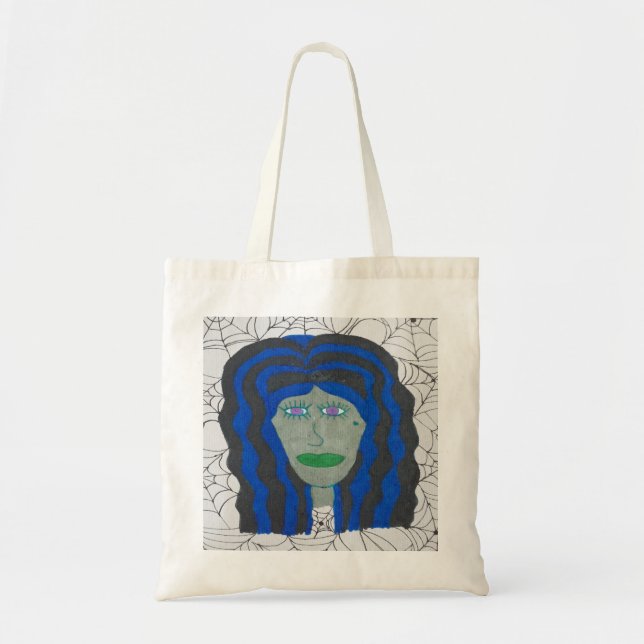 Halloween Zombie Woman Tragetasche (Vorne)