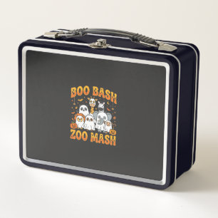Halloween-Zoo-Tiere Boo Bash Zoo Mash_1 Metall Brotdose