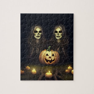 Halloween-Zwillinge Puzzle
