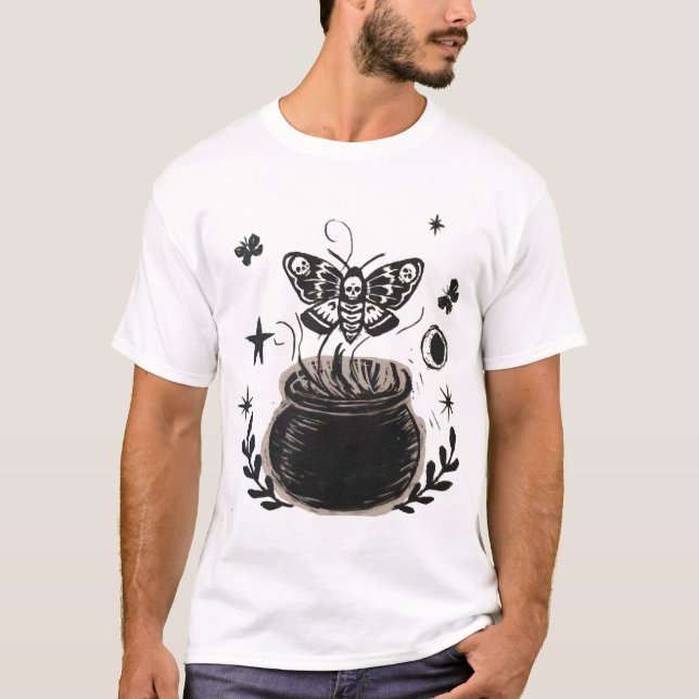 Halloweenfalter T-Shirt (Vorderseite)