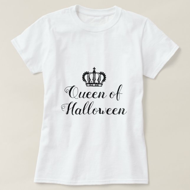 Halloweenkönigin T-Shirt (Design vorne)