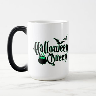 Halloweenkönigin Verwandlungstasse