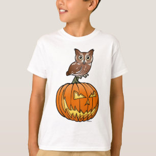 HalloweenostSchrei-Eule T-Shirt