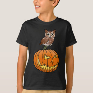 HalloweenostSchrei-Eule T-Shirt