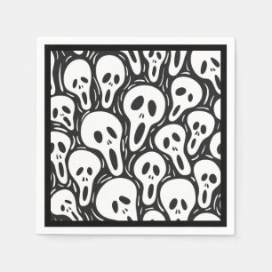 Halloweenpapierservietten Serviette