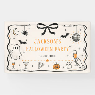 Halloweenparty Banner
