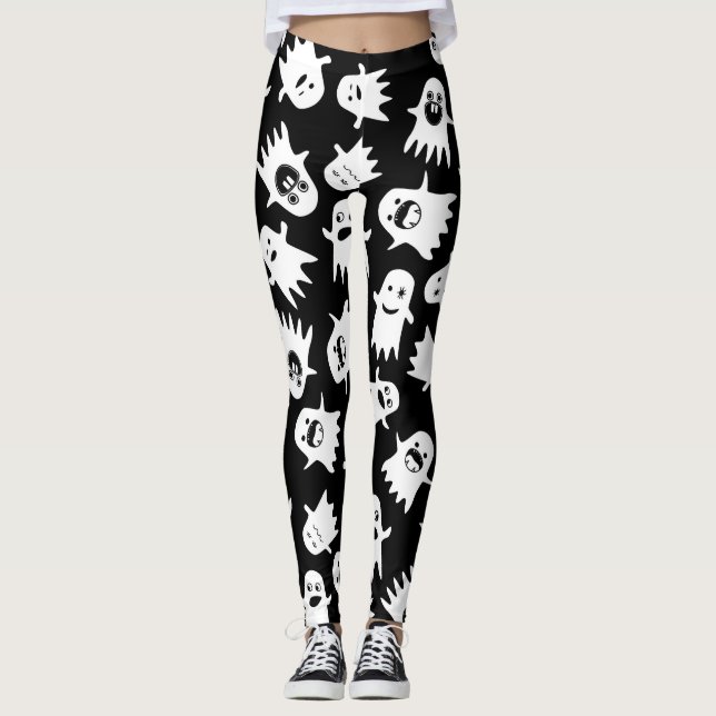 Halloweenschlaf Leggings (Vorderseite)