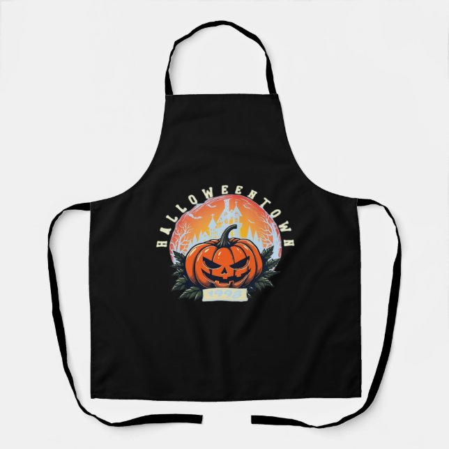 HalloweenTown 1998 Essenzieller T - Shirt Schürze (Vorderseite)