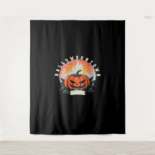 HalloweenTown 1998 Essenzieller T - Shirt Wandteppich (Vorderseite)