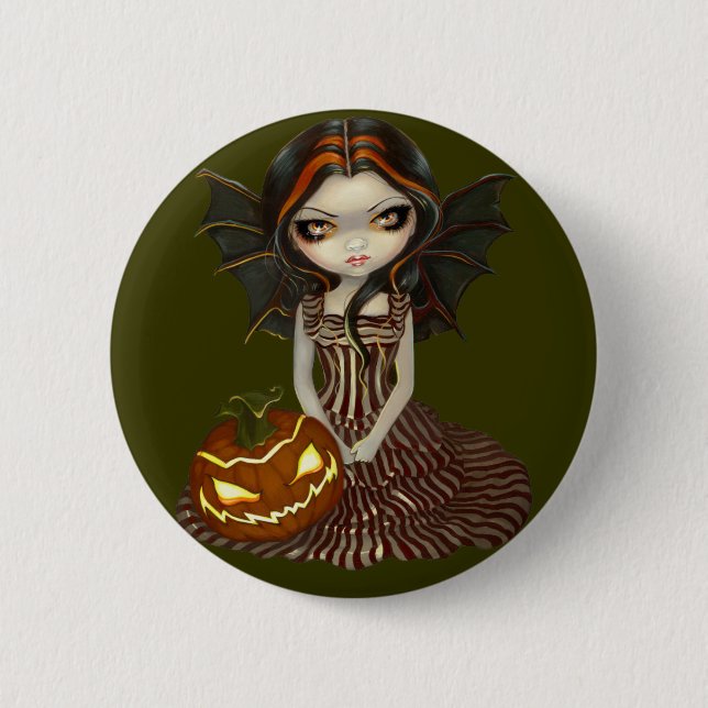 "HalloweenTwilight" Knopf Button (Vorderseite)