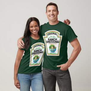 HalloweeRanch Green Salad Dress Group Kondition T-Shirt