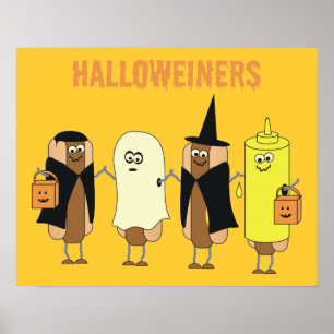 Halloweiners Poster