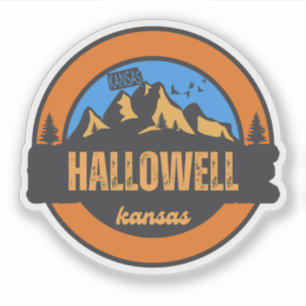 Hallowell, Kansas Aufkleber