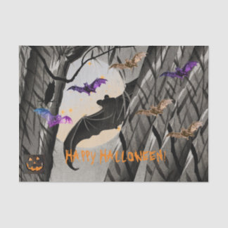 HALLOWENBATTEN AUS Zwirnpapier IN EINEM VOLLEN MON Seidenpapier