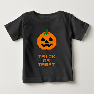 HALLOWEWEEN PUMPKIN - TRICK ODER BEHANDLUNG BABY T-SHIRT