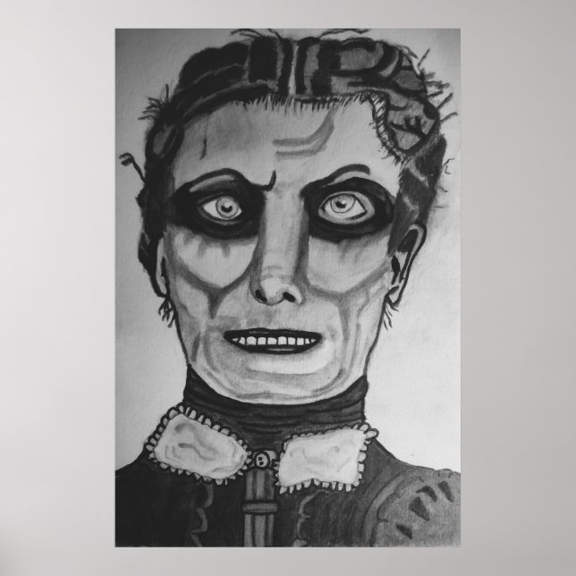 HALLOWEWEER SPUK HAUSHALTSWOHNER GHOST POSTER (Vorne)