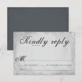 Hallowing RSVP Card Einladung