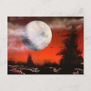Hallow's Eve Postkarte