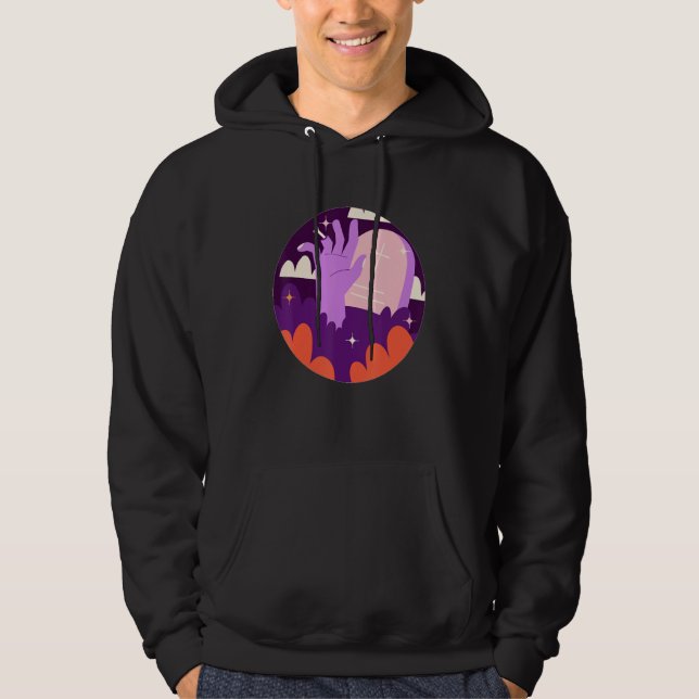 Hallowwen October 31 Scary   Cute Hoodie (Vorderseite)