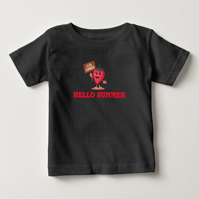 Hallsommer Baby T-shirt (Vorderseite)