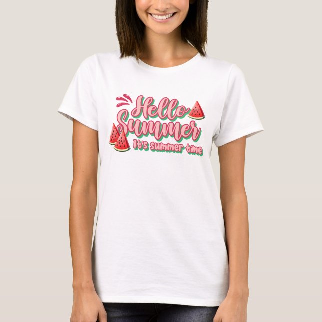 Hallsommer T-Shirt (Vorderseite)