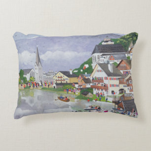 Hallstadt Österreich 1995 Dekokissen