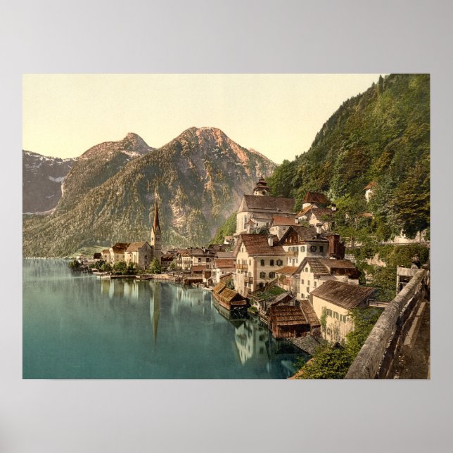 Hallstatt Austria Poster (Vorne)