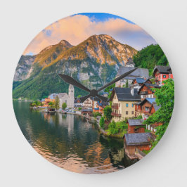 Hallstatt Österreich Große Wanduhr