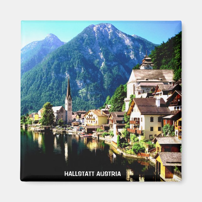 HALLSTATT ÖSTERREICH MAGNET (Vorne)