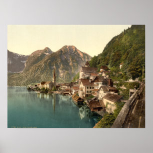Hallstatt Österreich Poster