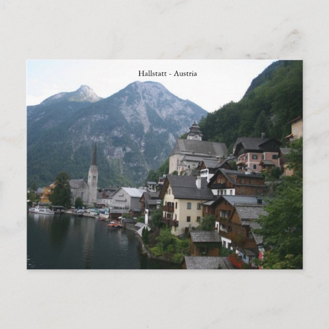 Hallstatt - Österreich Postkarte (Vorderseite)