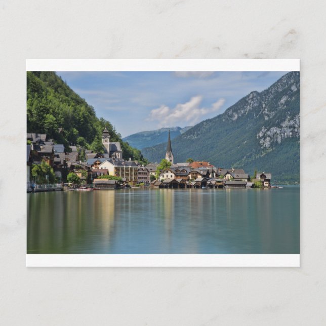 Hallstatt, Österreich Postkarte (Vorderseite)