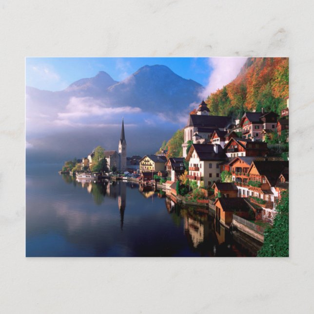 Hallstatt Postkarte (Vorderseite)