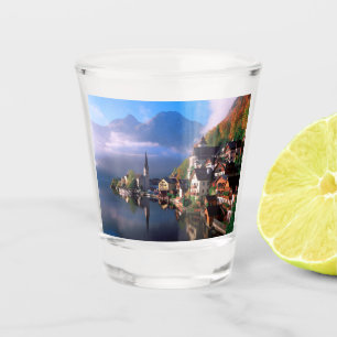 Hallstatt Schnapsglas