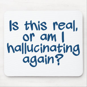 HALLUCINIERENDE MUSEPADE MOUSEPAD